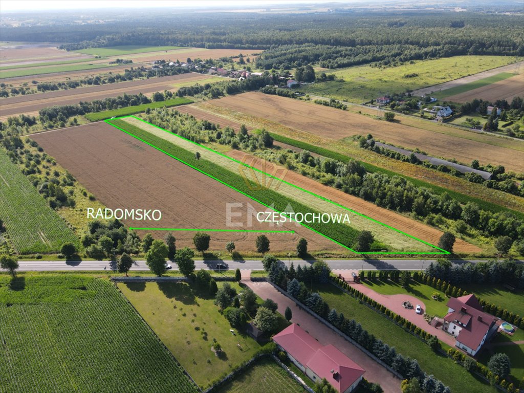 Działka przemysłowo-handlowa na sprzedaż Michałów Rudnicki, Częstochowska  11 023m2 Foto 4