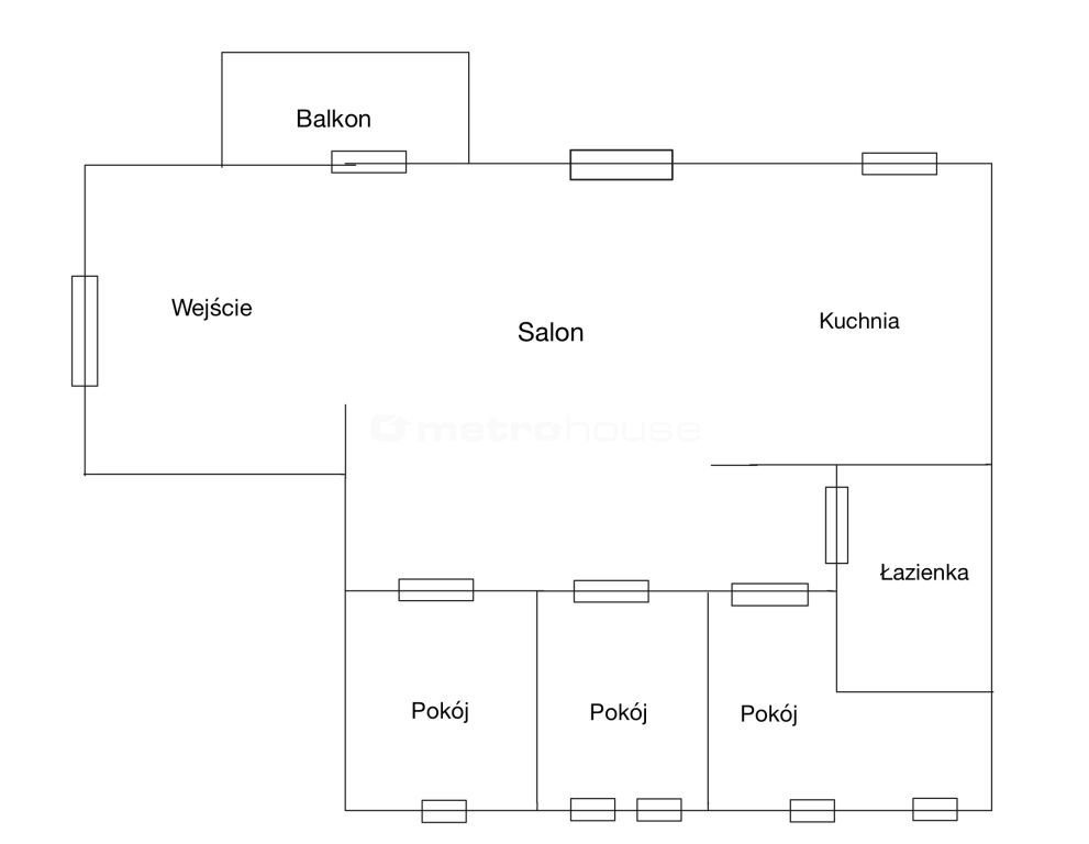 Mieszkanie czteropokojowe  na sprzedaż Łódź, Śródmieście, Marii Skłodowskiej-Curie  80m2 Foto 2