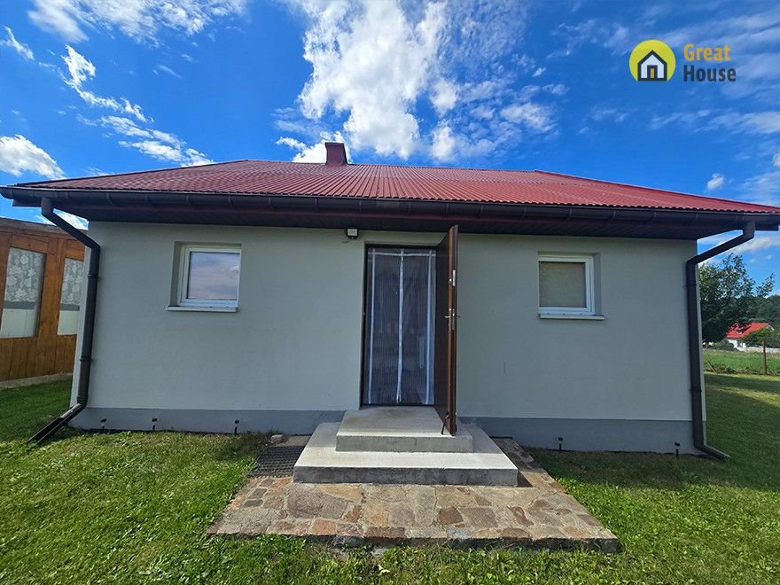 Dom całoroczny na dużej działce 10 033 m2 - las, rzeka, przyroda Drogowle  80m2 Foto 1
