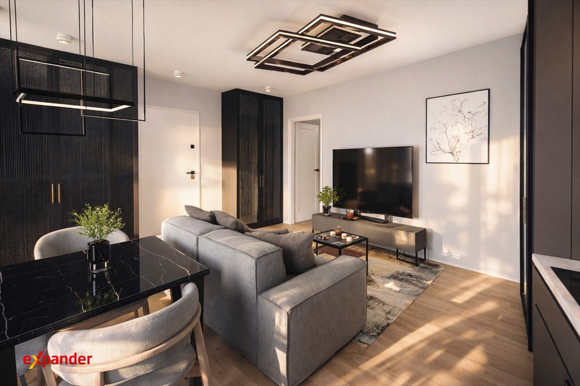 Funkcjonalne 2-pokojowe mieszkanie 37,82 m² z możliwością wykończenia pod klucz Poznań, Naramowicka  38m2 Foto 1