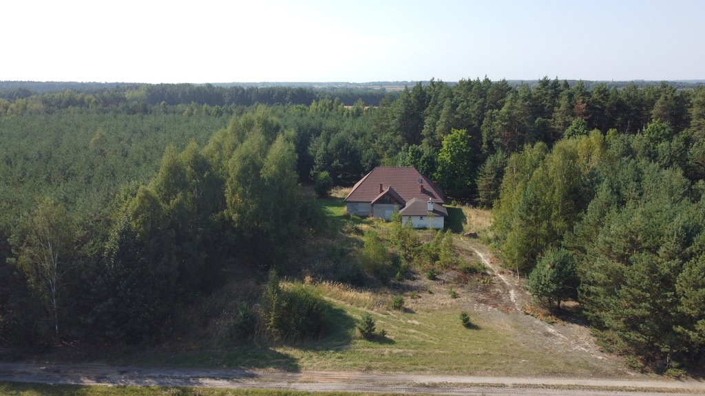 Duży dom na 5,5 ha lasu, stan surowy, Świesielice Świesielice  180m2 Foto 1