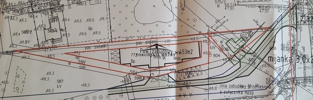 Działka inwestycyjna na sprzedaż Toruń, Stawki, Generała Władysława Andersa  837m2 Foto 15