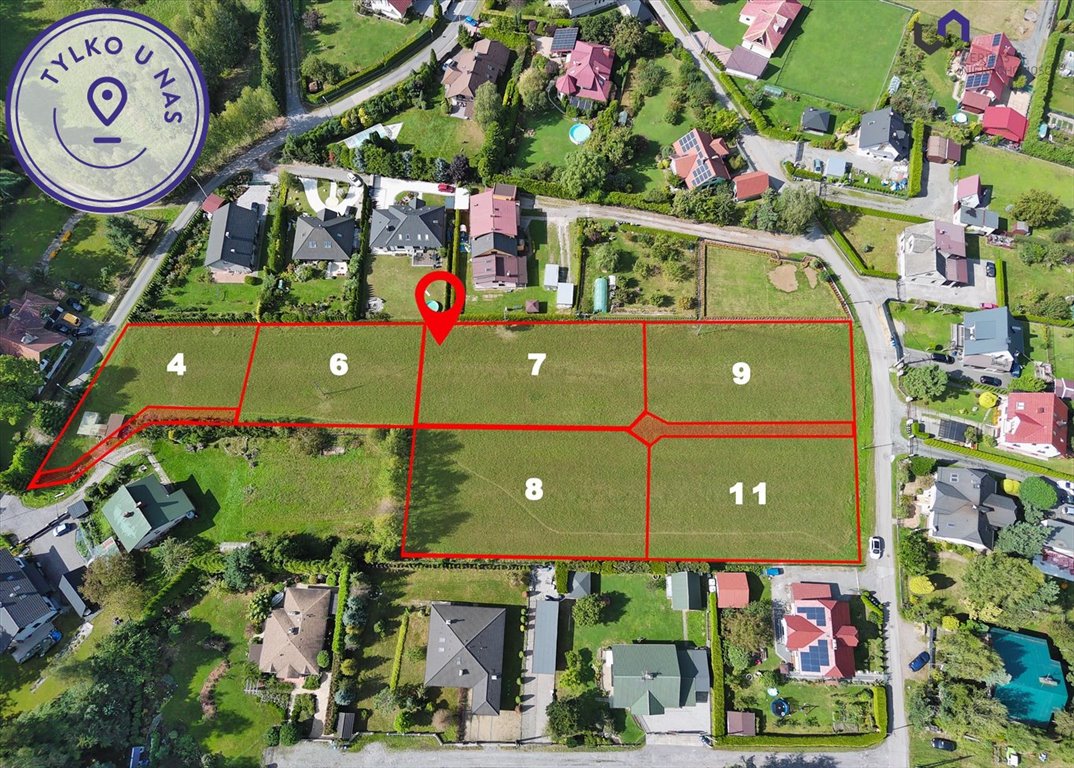 Działki budowlane w Hałcnowie z szybkim dojazdem - polecam! BIelsko Biała, Hałcnów, Porąbki  1 021m2 Foto 1