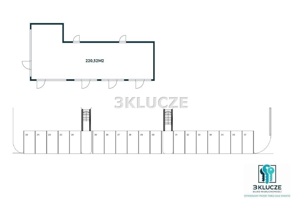 Nowoczesny lokal 220m2 z witrynami, parkingiem i podziałem Lublin, Sławin  221m2 Foto 1