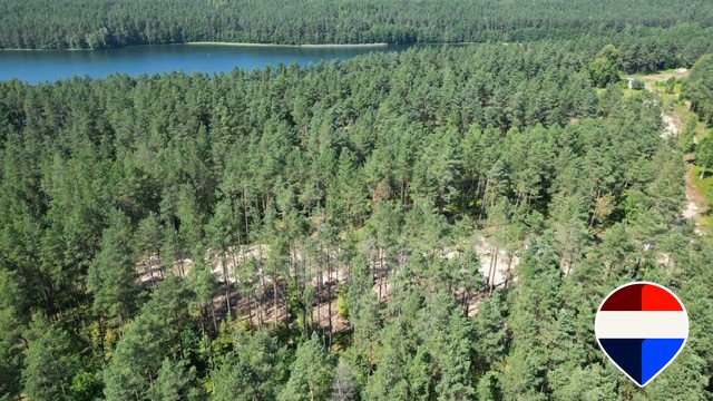 Działki nad jeziorem Lubowisko z projektem domu i mediami Kościerski, Franciszka Peplińskiego  505m2 Foto 1