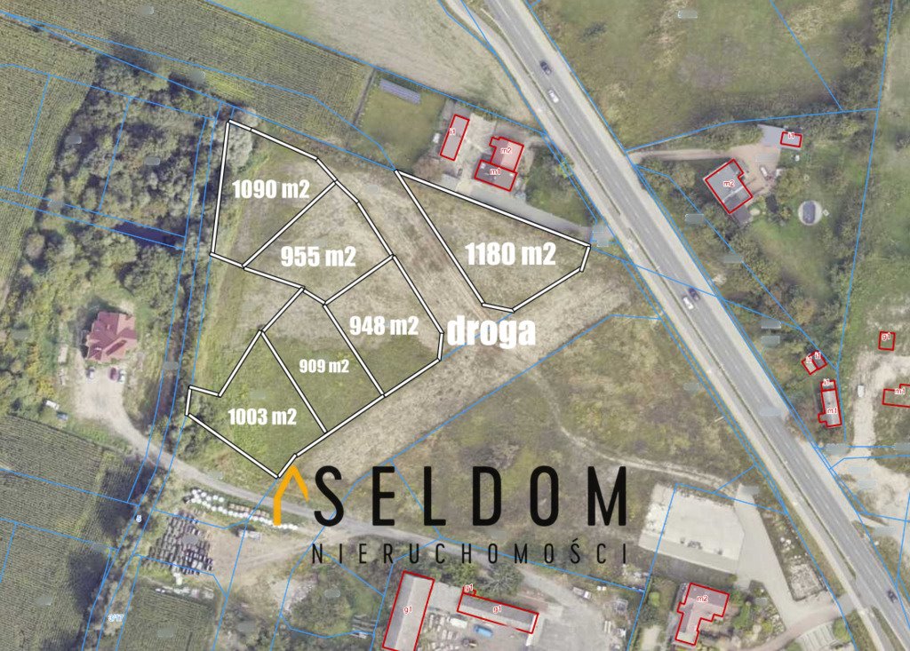 Działka budowlana na sprzedaż Konin, Międzylesie  909m2 Foto 1