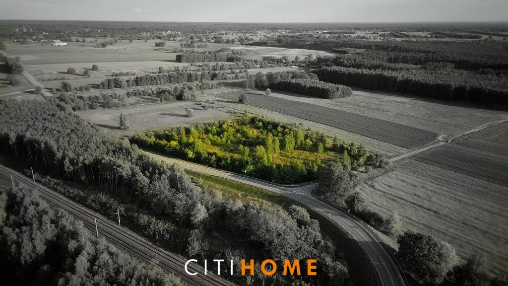 Działka rolno-budowlana 1,28 ha z dostępem do drogi Osieck, Przemysłowa  12 819m2 Foto 1