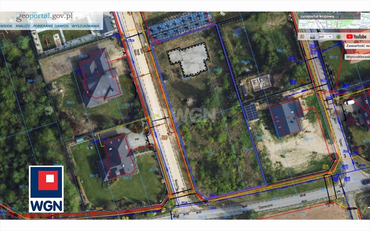 Działka budowlana 2391 m² w Wierzchowisku, media w ulicy Wierzchowisko, Wierzchowisko, Wesoła  2 391m2 Foto 1