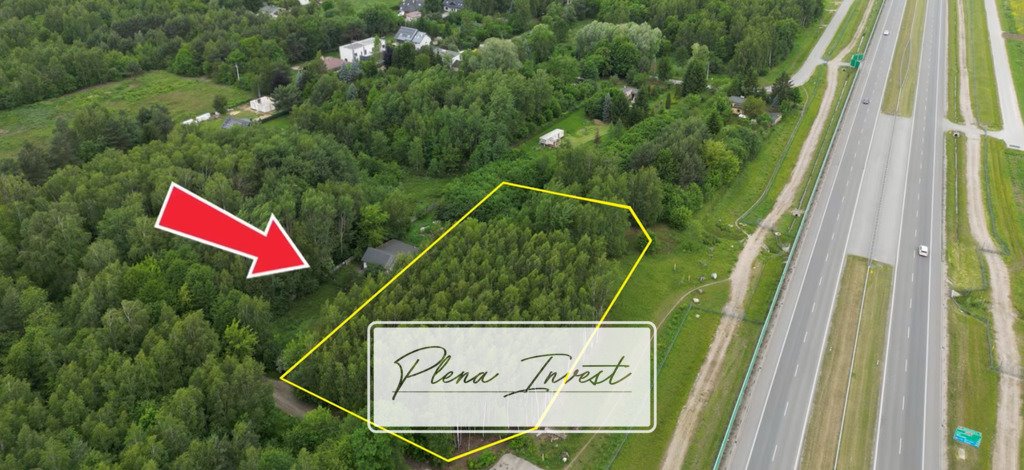 Działka inwestycyjna 5209 m² przy S14 – Łódź, Lublinek Łódź, Lublinek, Lublinek  5 209m2 Foto 1