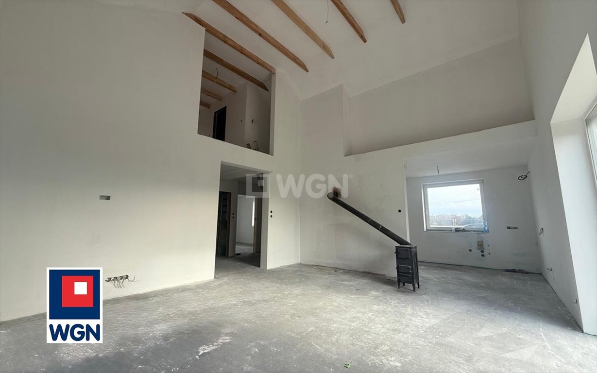 Polecam nowoczesny dom szkieletowy 134 m² z antresolą i ogrodem Szymankowszczyzna, Szymankowszczyzna  134m2 Foto 1