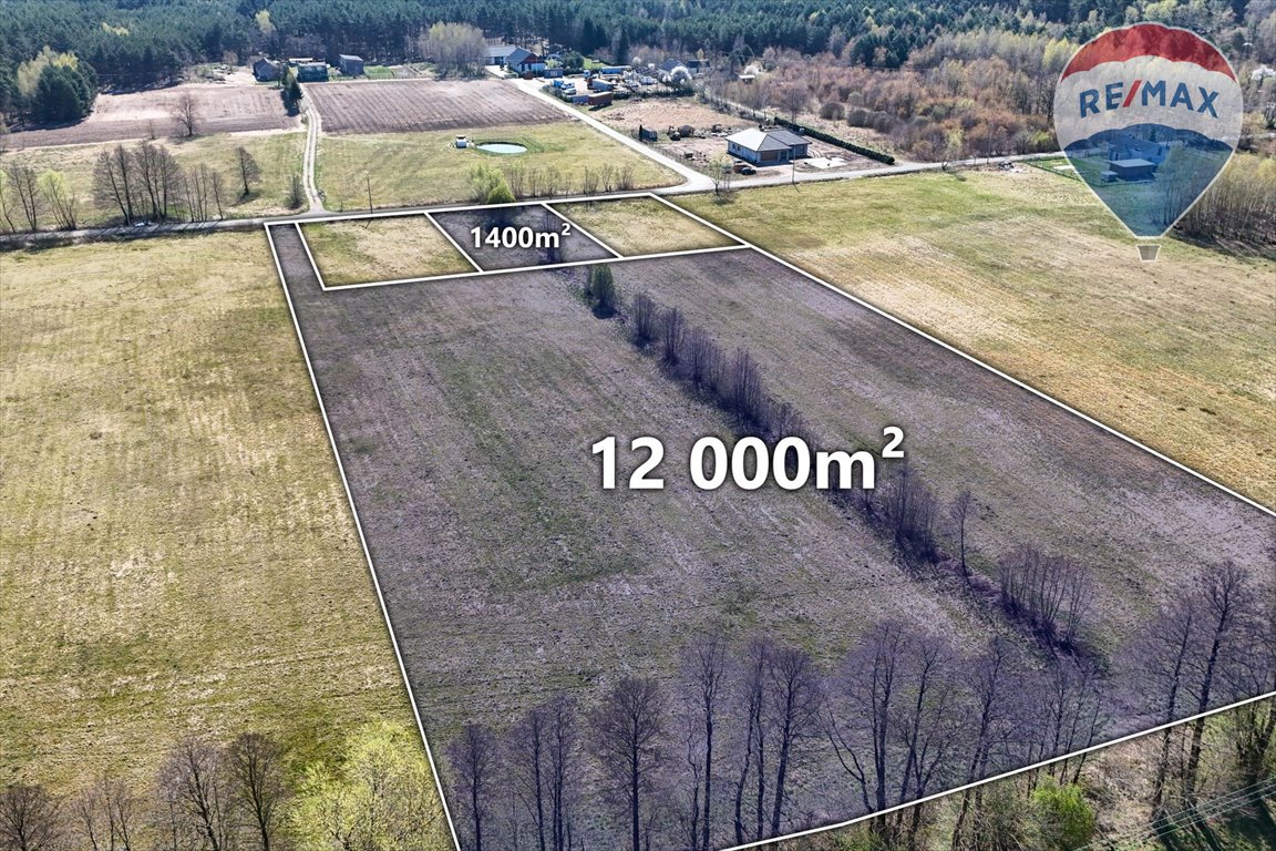 Na sprzedaż działka 13 400 m² z mediami i dostępem do drogi Ładne  13 400m2 Foto 1