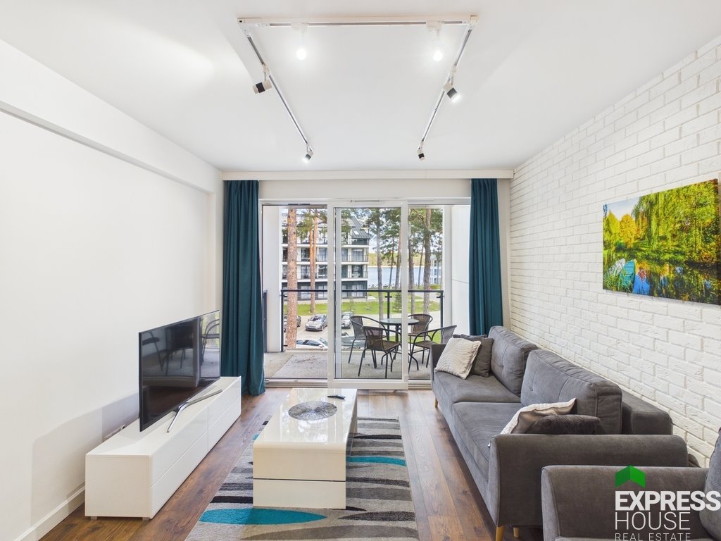 Apartament z widokiem na jezioro w Marinie Borki Augustów, Borki, Nadrzeczna  46m2 Foto 1