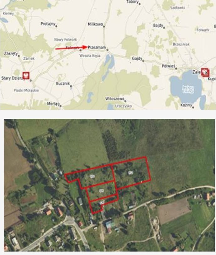 Działka na sprzedaż w Przezmarku 16 439 m2 z planem działalności Przezmark  16 439m2 Foto 1