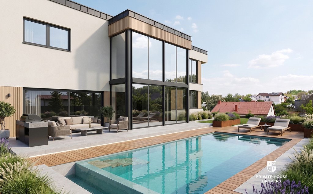 Ekskluzywny dom 548 m² w Woli Justowskiej z basenem Kraków, Wola Justowska, Wola Justowska, Leśna  548m2 Foto 1