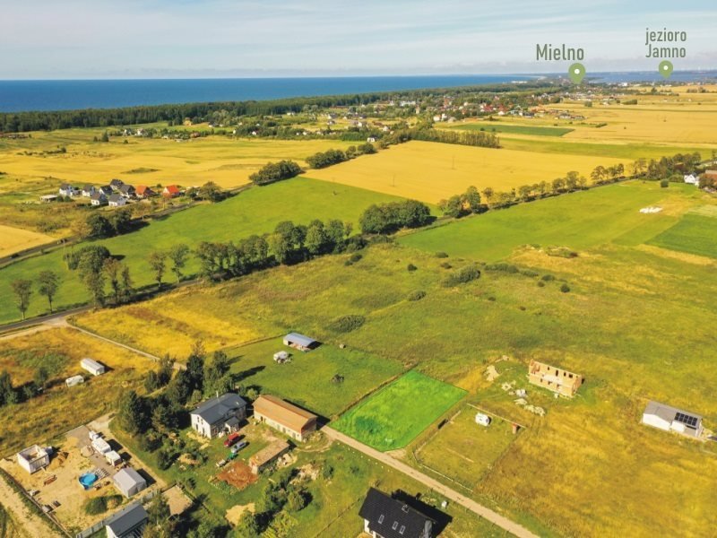 Działka budowlana na sprzedaż Mielenko  839m2 Foto 1