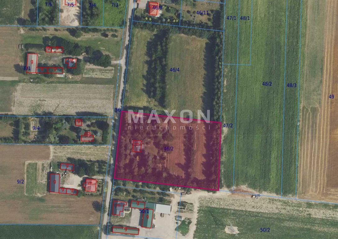 Działka 8 000 m² z domem, ogrodzona, pod zabudowę Wąsy-Kolonia  8 000m2 Foto 1