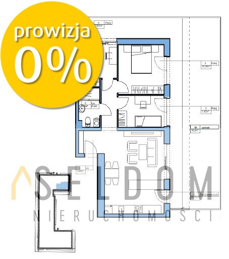 Mieszkanie czteropokojowe  na sprzedaż Opole, Szczepanowice, Stawowa  66m2 Foto 2