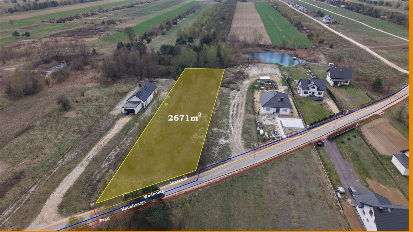 Działka 2671 m² w Augustówku, blisko natury - polecam! Augustówek  2 671m2 Foto 1