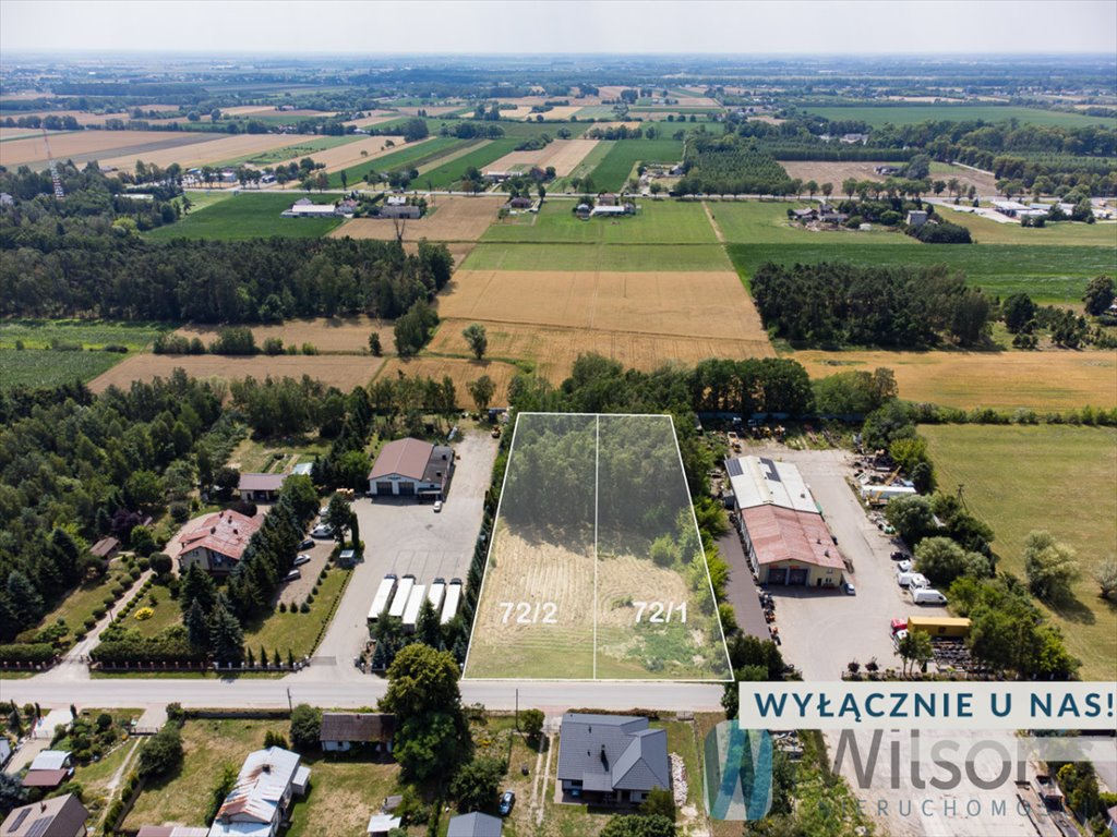 Działka 3319 m² w Zosin (strefa wielofunkcyjna) z WZ Zosin  3 319m2 Foto 1