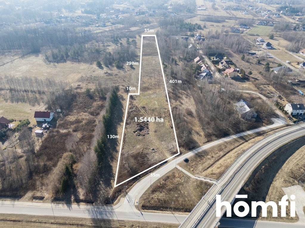 Działka inwestycyjna 15 440 m² przy A2 i lotnisku Cisie, Piaskowa  15 440m2 Foto 1