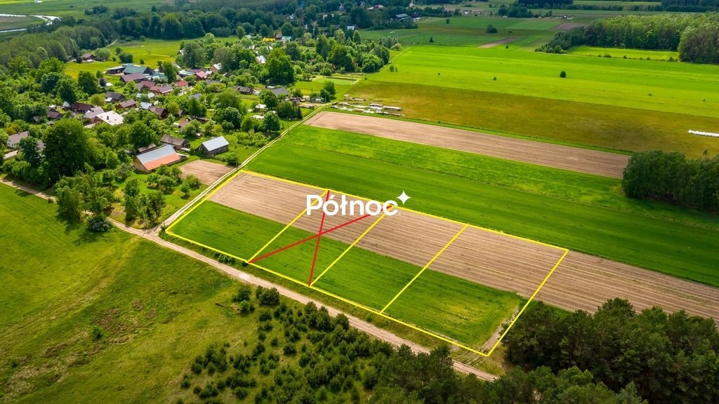 Urokliwa działka 2574 m² w Puchłach z warunkami zabudowy Puchły  2 574m2 Foto 1