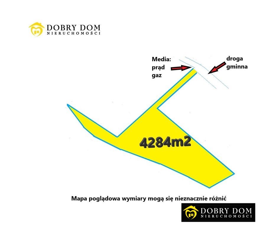 Działka budowlana na sprzedaż Klepacze  4 284m2 Foto 1