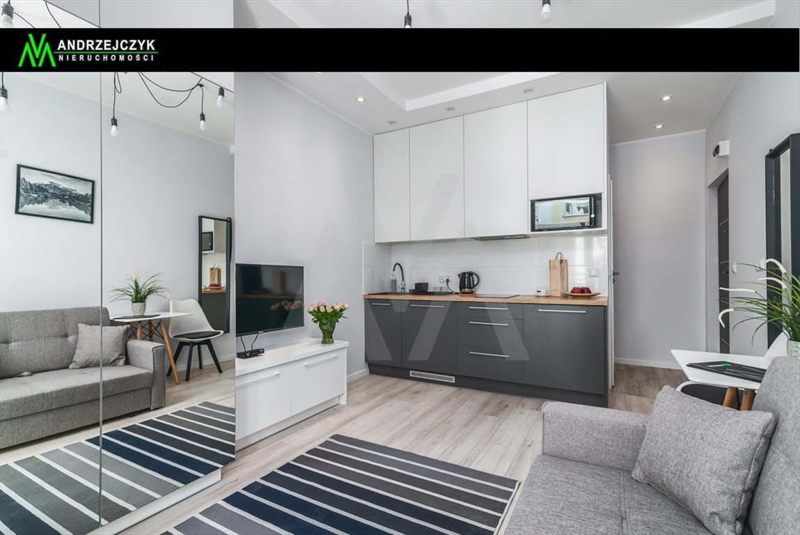 Kawalerka nad morzem, nowoczesny wystrój, blisko plaży Gdynia, Wzgórze Św. Maksymiliana, Wzgórze, Maczka  20m2 Foto 1