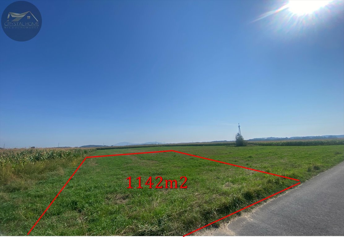 Działka budowlana na sprzedaż Burkatów  1 142m2 Foto 2