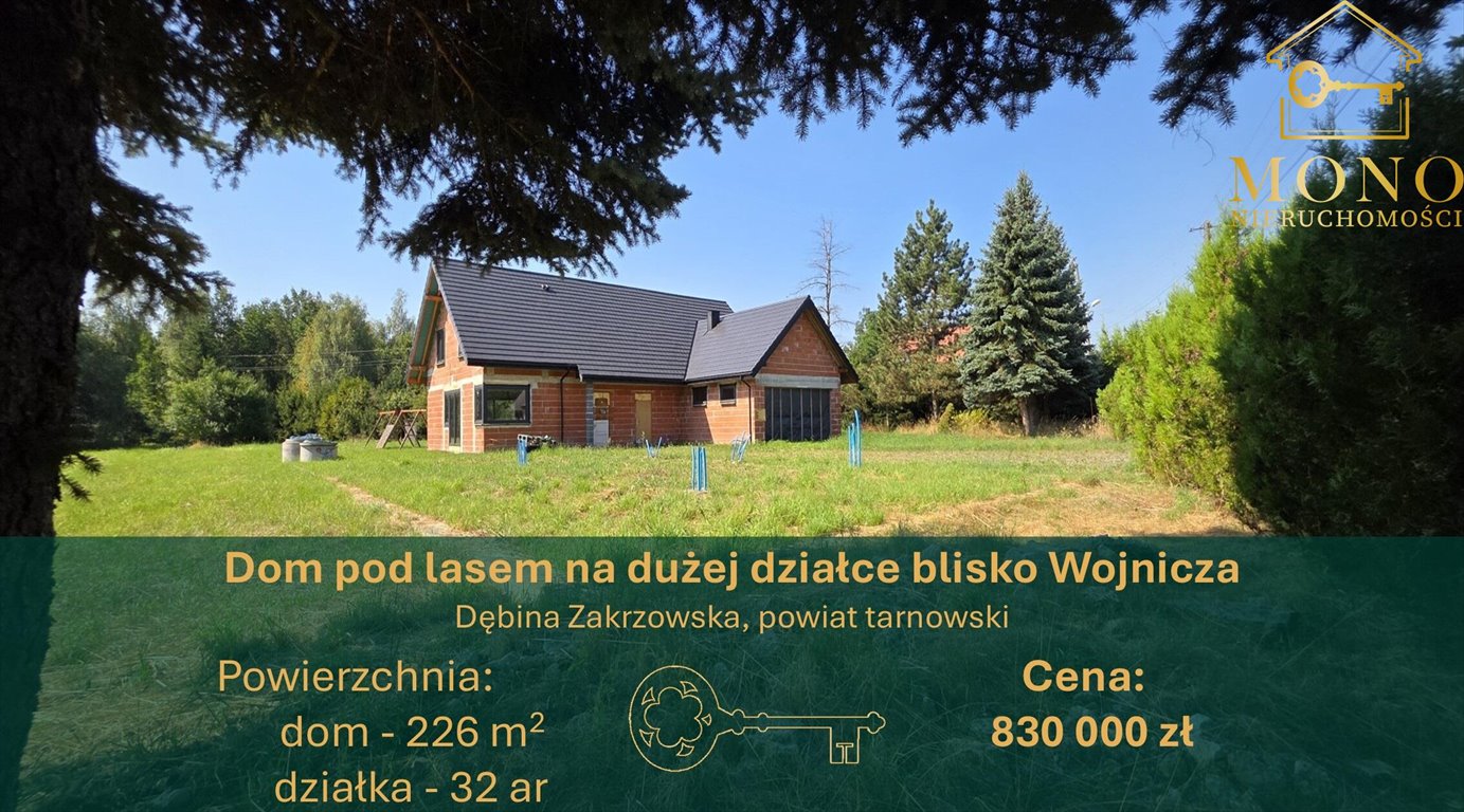 Nowoczesny dom 226 m2 z dużą działką 32 arów. Dębina Zakrzowska  226m2 Foto 1
