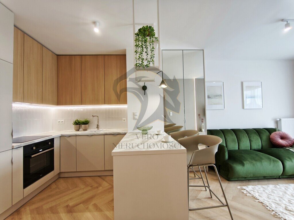 Widok na Manufakturę, 38 m², meble na wymiar - polecam! Łódź, Polesie  38m2 Foto 1