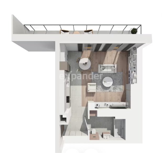 Kawalerka na sprzedaż Katowice, Centrum, ks. Piotra Skargi  41m2 Foto 1