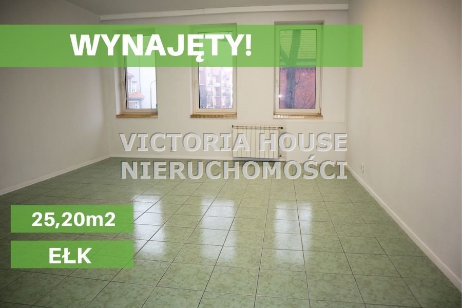 Lokal usługowy 25 m² w centrum Ełku (od 700 zł/mc) Ełk, Centrum  25m2 Foto 1