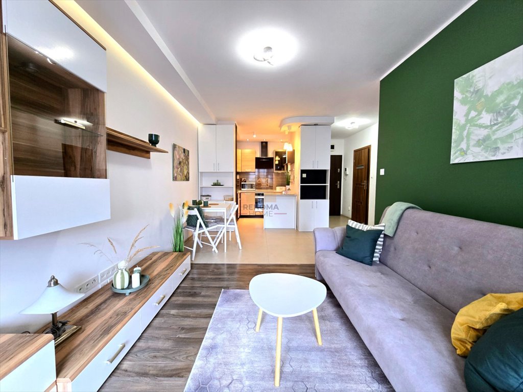 Dwupokojowe mieszkanie 43 m² (Krzyki) z balkonem i zielonym patio Wrocław, Krzyki  43m2 Foto 1