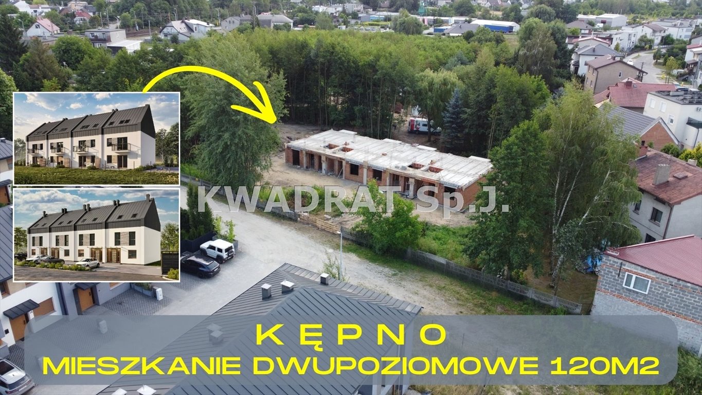 Dwupoziomowe 120 m² w Kępnie - balkon, nowoczesny standard Kępno  120m2 Foto 1