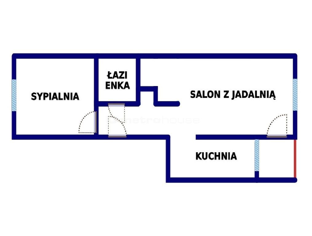 Mieszkanie dwupokojowe na sprzedaż Rybnik, Osiedle Południe  47m2 Foto 4