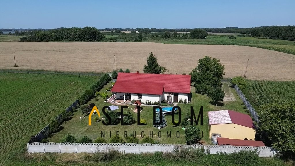 Dom z ogrodem i garażem nad Jeziorem Gopło, 140 m2 Łuszczewo  70m2 Foto 1