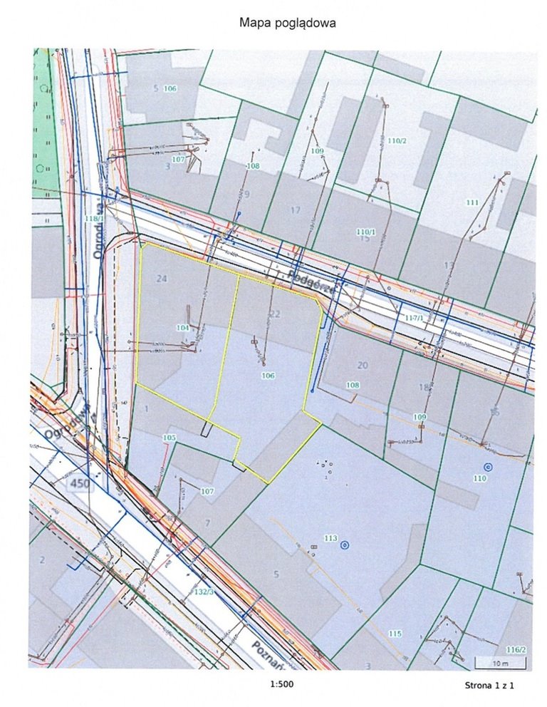 Działka budowlana na sprzedaż Kalisz, Podgórze  1 097m2 Foto 1