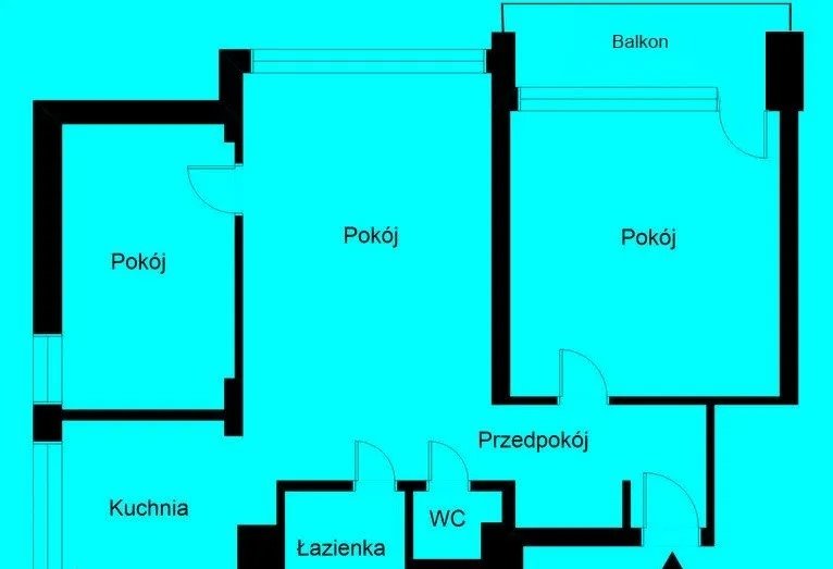 Mieszkanie trzypokojowe na sprzedaż Warszawa, Praga-Południe, Saska  56m2 Foto 9