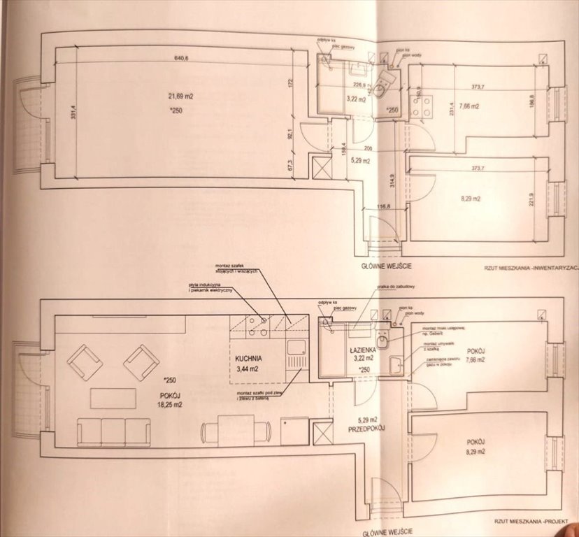 Mieszkanie trzypokojowe na sprzedaż Chorzów, Dąbrowskiego  46m2 Foto 11