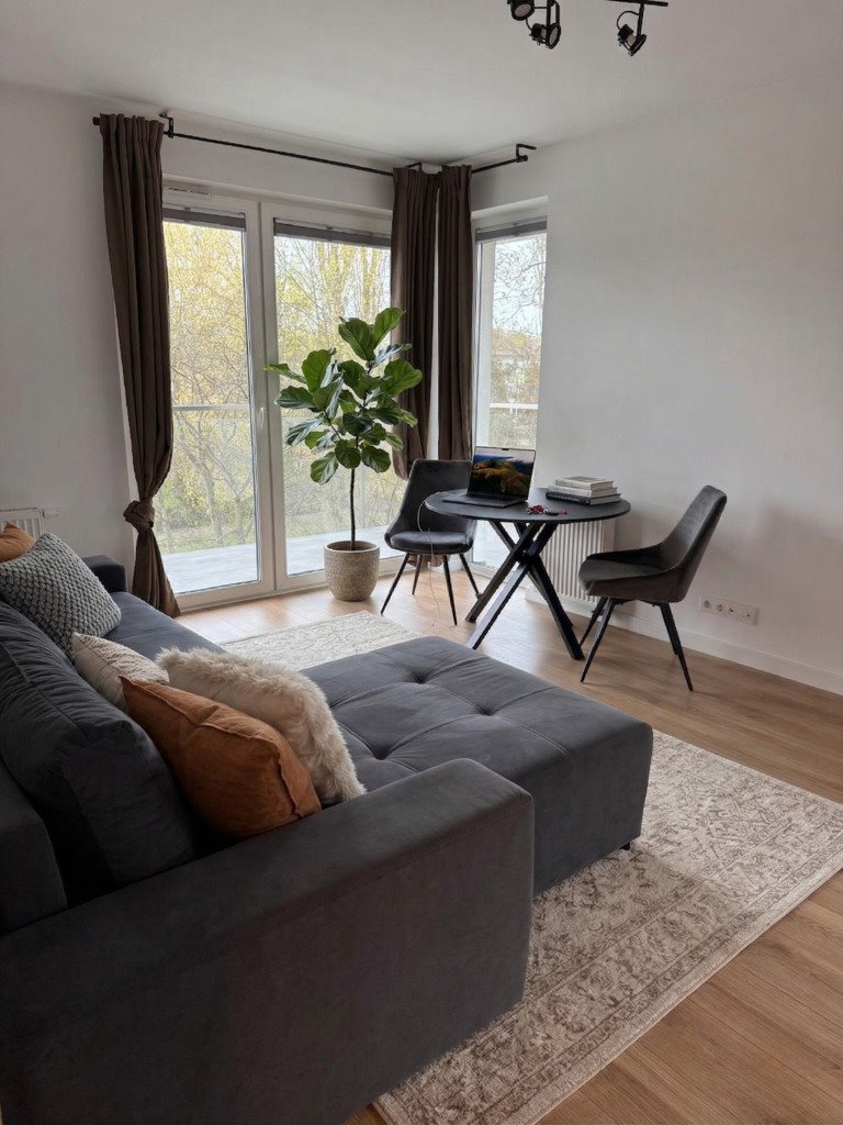 Nowoczesne 2 pokoje z balkonem i garażem w Łodzi Łódź, Bałuty, Gdyńska  40m2 Foto 1