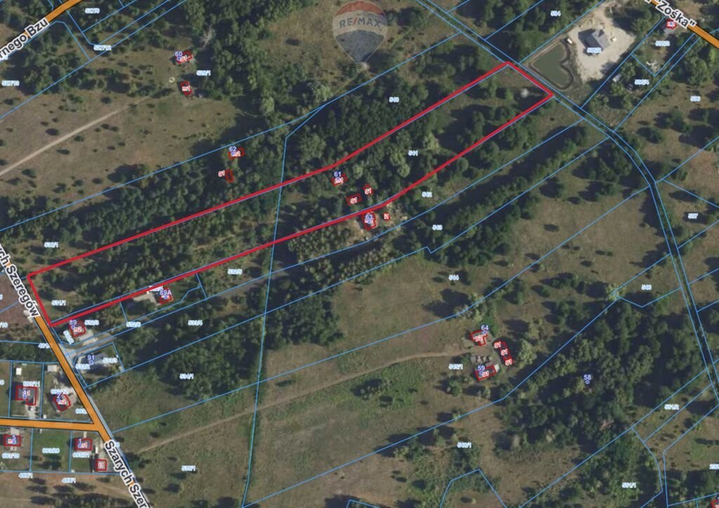 Działka budowlana na sprzedaż Budy Zosine, Szarych Szeregów  26 200m2 Foto 1