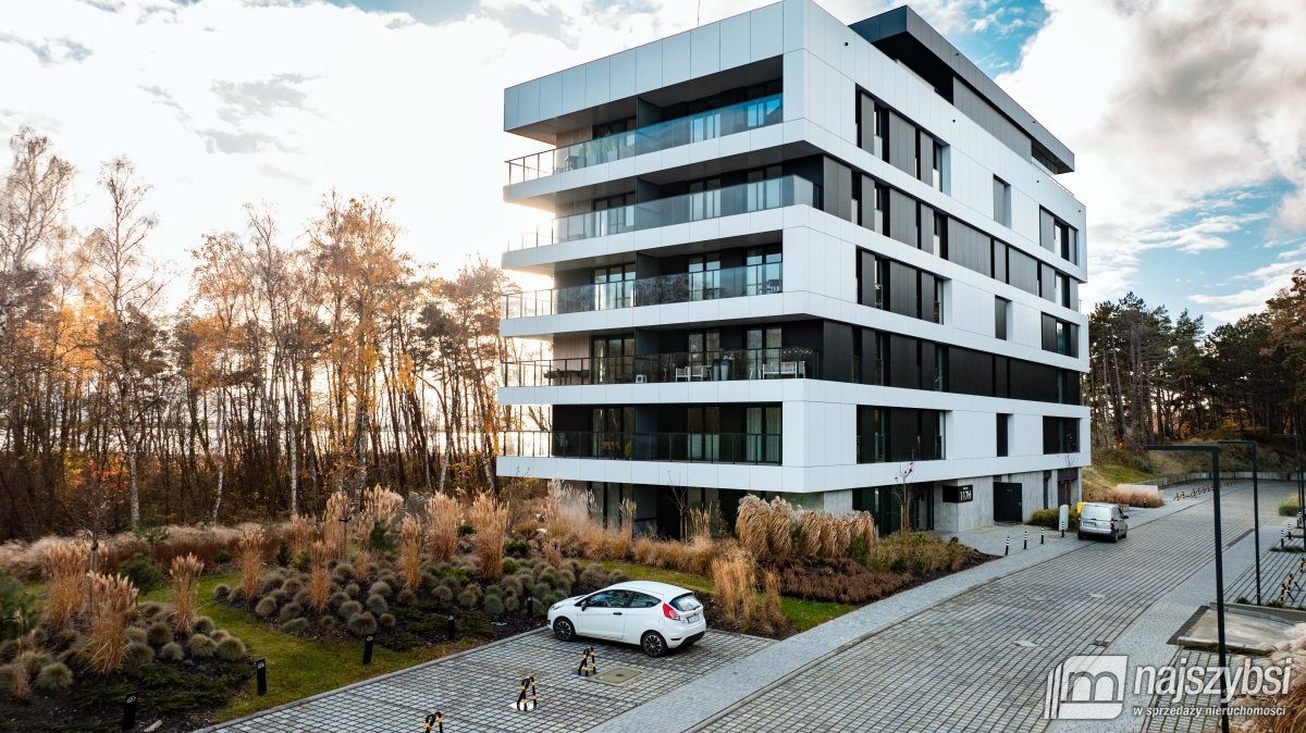 Luksusowy apartament nad Bałtykiem z widokiem na jezioro Rogowo, Rogowo  34m2 Foto 1