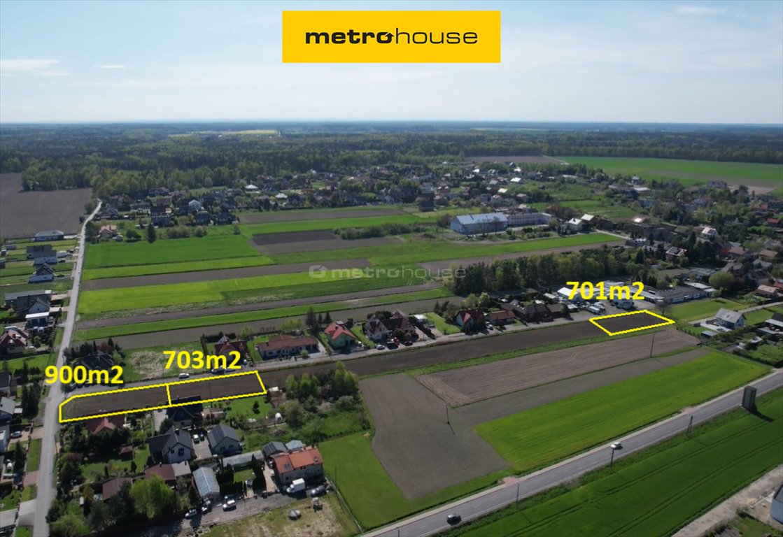 Działka budowlana na sprzedaż Kleszczów, Rzemieślników  703m2 Foto 1