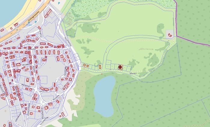 Zapraszam do zakupu działki 415 m² w Długiem przy ul. Morskiej Długie, Morska  415m2 Foto 1