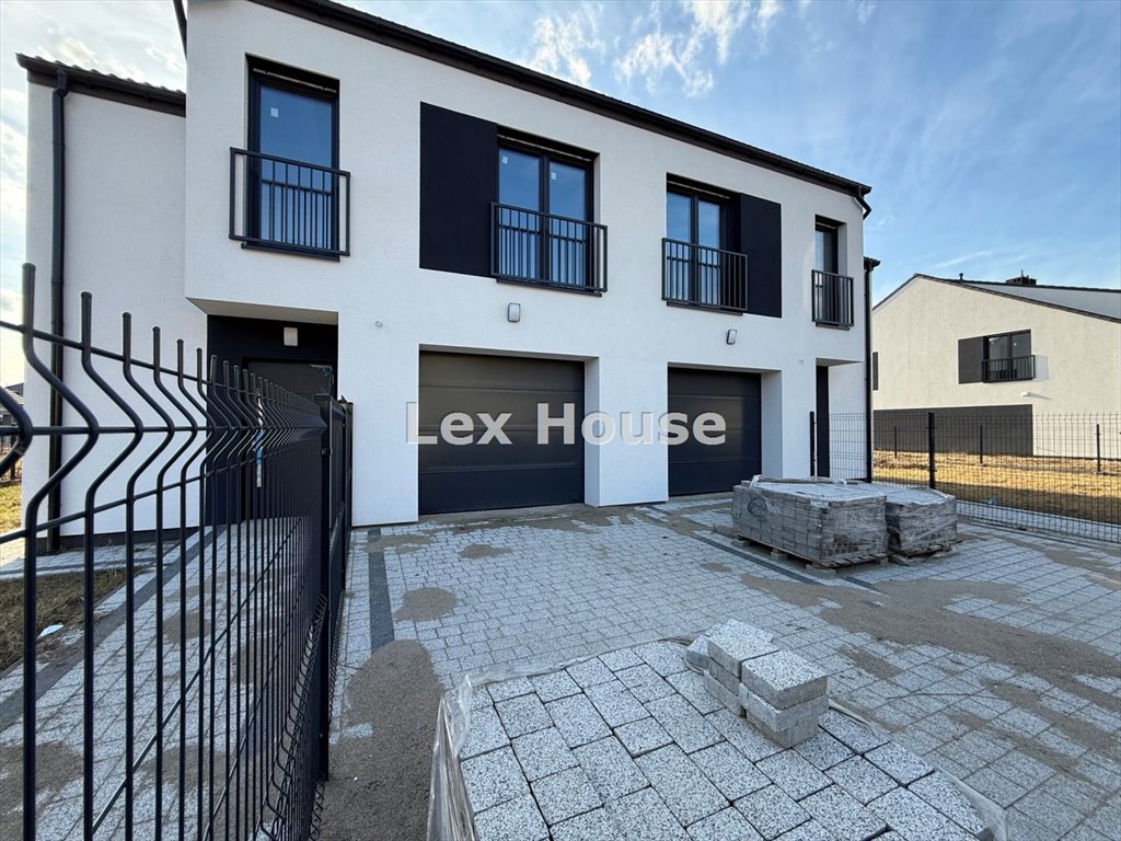 Nowoczesny dom bliźniak 164 m² z garażem i ogrzewaniem podłogowym Goleniów  164m2 Foto 1