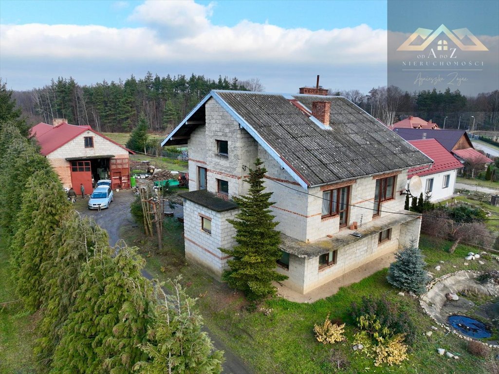 Przestronny dom + warsztat, 58 arów, potencjał rozwoju Stare Żukowice  164m2 Foto 1