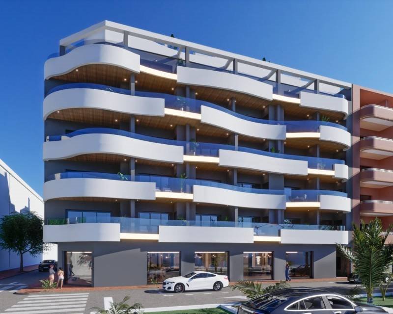 Mieszkanie dwupokojowe na sprzedaż Hiszpania, Torrevieja, Hiszpania, Torrevieja  64m2 Foto 3