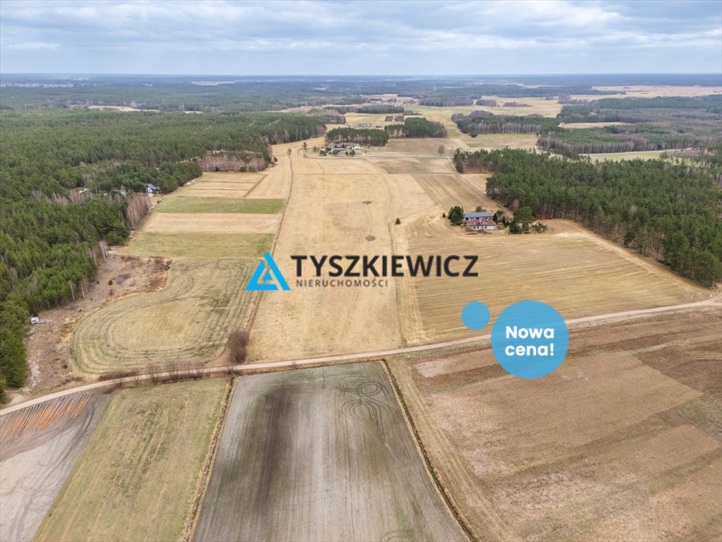 Działka 3098 m² z decyzją WZ, blisko lasów i natury Broda  3 098m2 Foto 1
