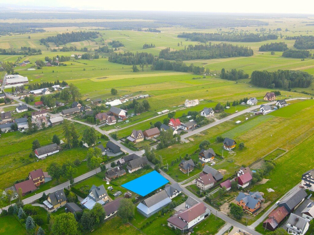 Sprzedam działkę 700 m² z projektem domu i mediami w Odrowążu Odrowąż  701m2 Foto 1