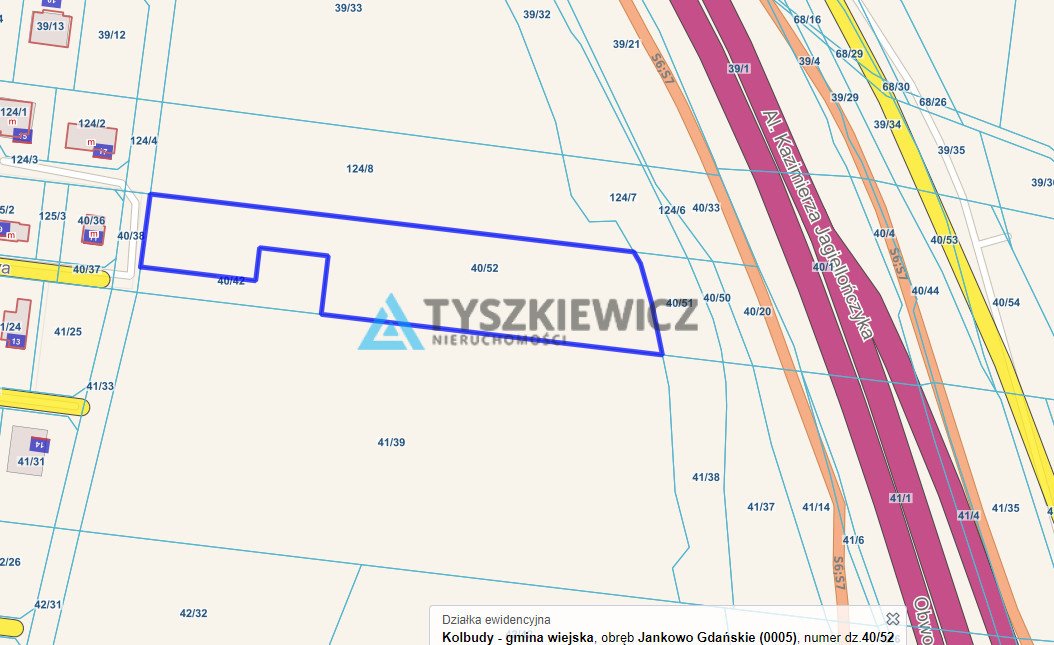 Działka przemysłowo-handlowa na sprzedaż Jankowo Gdańskie, Podgórna  6 642m2 Foto 2